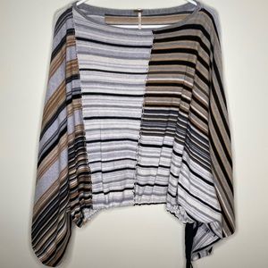 Free People striped sweater blouse